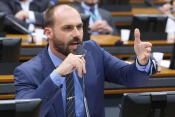 Eduardo Bolsonaro - Vinicius Loures/C�mara dos Deputados