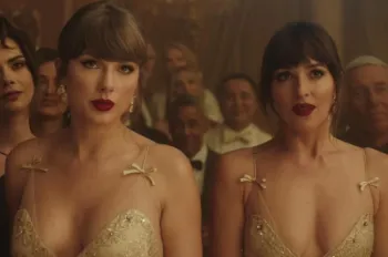 Taylor Swift e Dakota Johnson combinam estilos no videoclipe de Patient Zero. Spotify