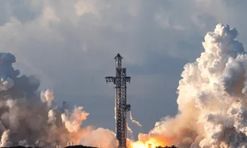 SpaceX coloca Starship em �rbita da Terra pela primeira vez - RONALDO SCHEMIDT / AFP