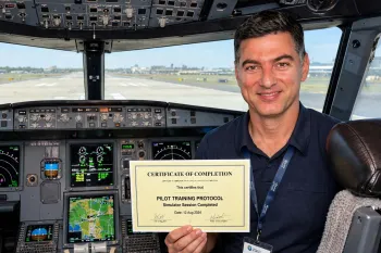 Foto de arquivo do ator Guy Kapulnik (Ajustada por IA)