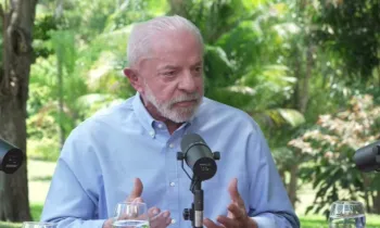 Presidente Lula (PT) durante entrevista ao canal Cosmo Pol�tica. Reprodu��o / Youtube