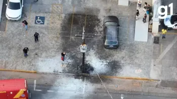 Foto: Divulga��o - Transformador que explodiu em Sorriso
