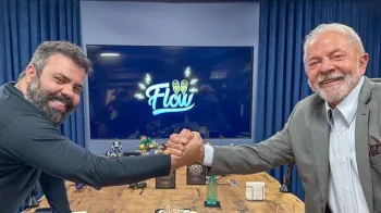 Lula e Igor Coelho, o Igor 3K, no Flow Podcast