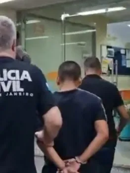 Homem foi levado para a 54� DP (Belford Roxo) - Reprodu��o