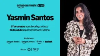 Yasmin Santos no Amazon Music Live