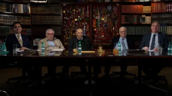 Participantes da mesa redonda 'Vozes da Constitui��o'