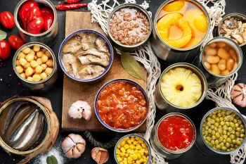 Latas de a�o ajudam a garantir seguran�a de alimentos em situa��es de emerg�ncia