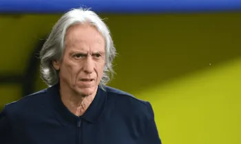 Jorge Jesus, t�cnico de Portugal (Cr�dito: FAYEZ NURELDINE / AFP)