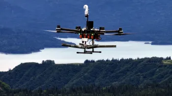 Os drones da Rainmaker foram usados sobre o Alasca neste ano