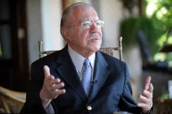 Escritor e pol�tico, Jos� Sarney foi o primeiro presidente da Rep�blica da era da redemocratiza��o - Jefferson Rudy / Ag�ncia Senado