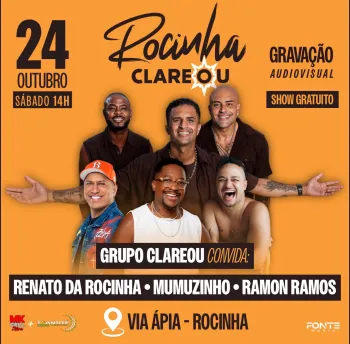 Lan�amento do audiovisual Rocinha Clareou