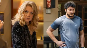 Pilar e Tom em cena de Quem Ama Cuida. (Foto: Reprodu��o/ Globo)