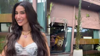 Bianca Andrade com o filho Cris na nova casa em SP (Foto: Reprodu��o/Instagram)
