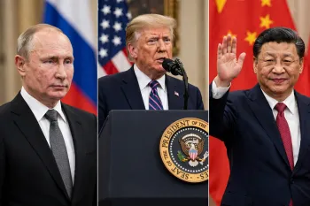 Putin, Trump e Xi Jinping (Ajustada por IA)