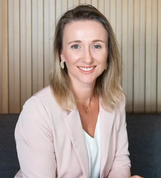A gerente de Sanidade da Vibra Foods, Josiane Gribeler