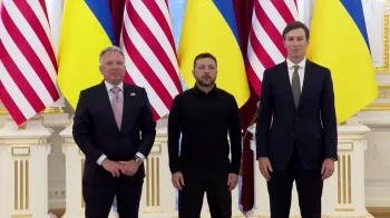 Zelensky, Witkoff e Kushner