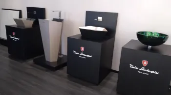 Cubas vindas da It�lia em exposi��o no showroom: Allure Round, Vision Concept, Vision Edittion e Vision Concept
