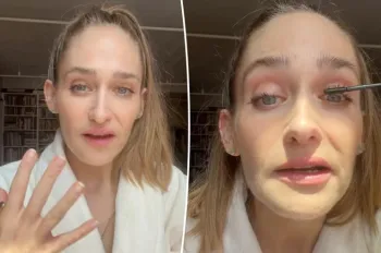 Reel de Jemima Kirke mostrando sua rotina de beleza. Instagram/JemimaKirke