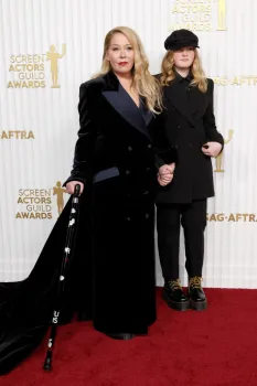 Christina Applete com sua filha, Sadie Grace (Foto: Getty Images)