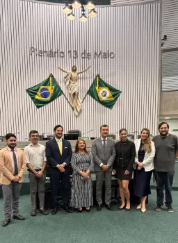 Cerim�nia aconteceu no dia 19 de outubro, no Plen�rio 13 de Maio
