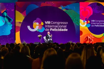Congresso Internacional de Felicidade 2025. Foto: Day Luiza.