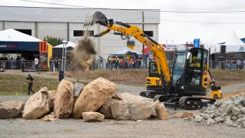 Arena de Demonstra��es conta com programa��o com m�quinas em opera��o ao longo da feira. Cr�dito: Imagem oficial cedida pela Prefeitura de Fazenda Rio Grande
