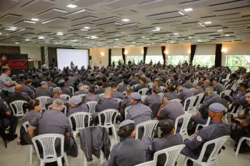 Capacita��o realizada durante o Encontro Estadual de Instrutores do PROERD