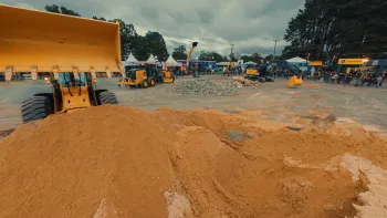Programa��o da ARENA M&T com demonstra��es ao vivo de equipamentos foi elogiada por visitantes e expositores. Cr�dito: bardt.films