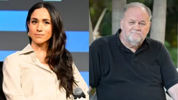Meghan Markle e Thomas Markle Sr.