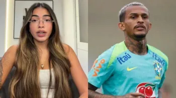 Amanda Martins e Wesley Fran�a