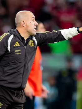 Leonardo Jardim, t�cnico do Flamengo - Gilvan de Souza / Flamengo