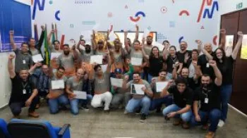 Formados da segunda turma do programa Colheita de Talentos da Arauco (Foto: Arauco)