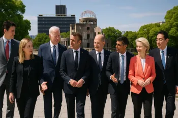 G7 Discute Desafios Globais em Encontro de L�deres em Hiroshima