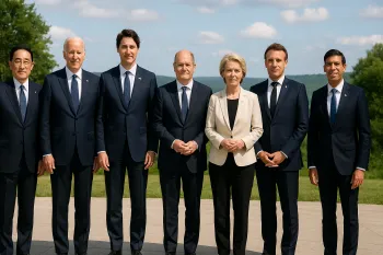 G7 Se Re�ne em Meio a Tens�es Geopol�ticas e Desafios Comerciais
