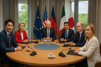 G7 Discute Tens�es Geopol�ticas e Com�rcio Global em Reuni�o de Maio