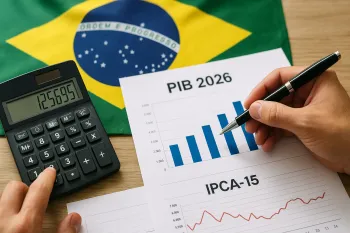 An�lise do impacto do IPCA-15 e do d�lar no cen�rio econ�mico brasileiro de 2026, com foco na reforma tribut�ria e expectativas do Copom.