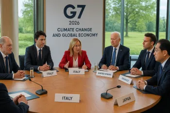 L�deres do G7 se re�nem em T�quio para discutir mudan�as clim�ticas e desafios econ�micos globais, destacando a urg�ncia de a��es coordenadas.