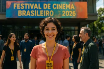 Festival de Cinema Brasileiro 2026 em S�o Paulo, apresentando filmes, workshops e shows de artistas renomados, celebrando a cultura nacional.
