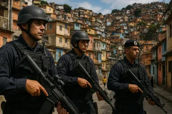Opera��es policiais no Rio de Janeiro visam combater tr�fico de drogas e restaurar a seguran�a nas favelas.