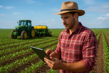 Inova��es tecnol�gicas no agroneg�cio brasileiro melhoram a produtividade e garantem uma safra recorde de soja e milho.