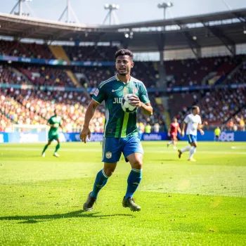 Torcedores brasileiros e jogadores da Sele��o Brasileira celebram gols durante a fase de grupos da Copa do Mundo 2026 nos Estados Unidos.