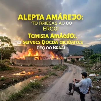 Foto a�rea mostrando nuvens escuras e carregadas sobre a cidade de S�o Paulo durante o alerta de tempestades severas em junho de 2026.