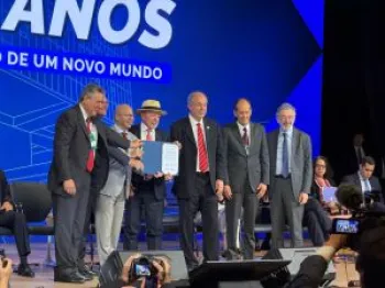 BNDES comemora 74 anos em cerim�nia na sede do Banco. Foto: Kely Santos/BNDES