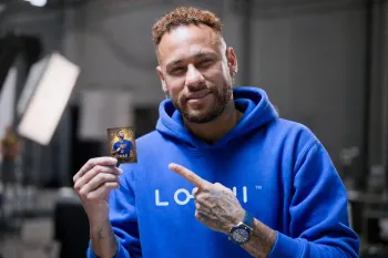 Neymar Jr. em campanha da Loovi