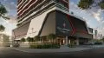 A torre Tonino Lamborghini Residences & Offices Goi�nia � o terceiro empreendimento da marca italiana lan�ado no Brasil. Divulga��o / Perspecitiva