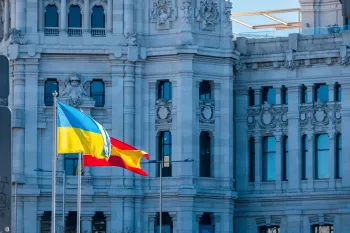 Mapa estrat�gico mostrando as zonas de conflito na Ucr�nia e o impacto das san��es econ�micas globais no com�rcio internacional em julho de 2026. (Pexels)