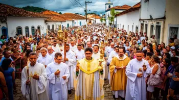 Foto ilustrativa: Tradi��o secular: a for�a espiritual da Quaresma de S�o Miguel (IA)