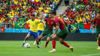 Foto ilustrativa: Brasil e Portugal reeditar�o final da Copa em amistosos no Paran� (IA)