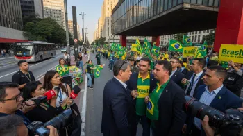 Resumo do Dia: Tarc�sio deve ir a ato de 7 de Setembro com Fl�vio Bolsonaro na Paulista - 24 de agosto de 2026