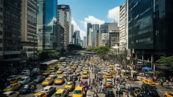 Foto ilustrativa: A economia come�ou a perder f�lego e a elei��o vai sentir (IA)